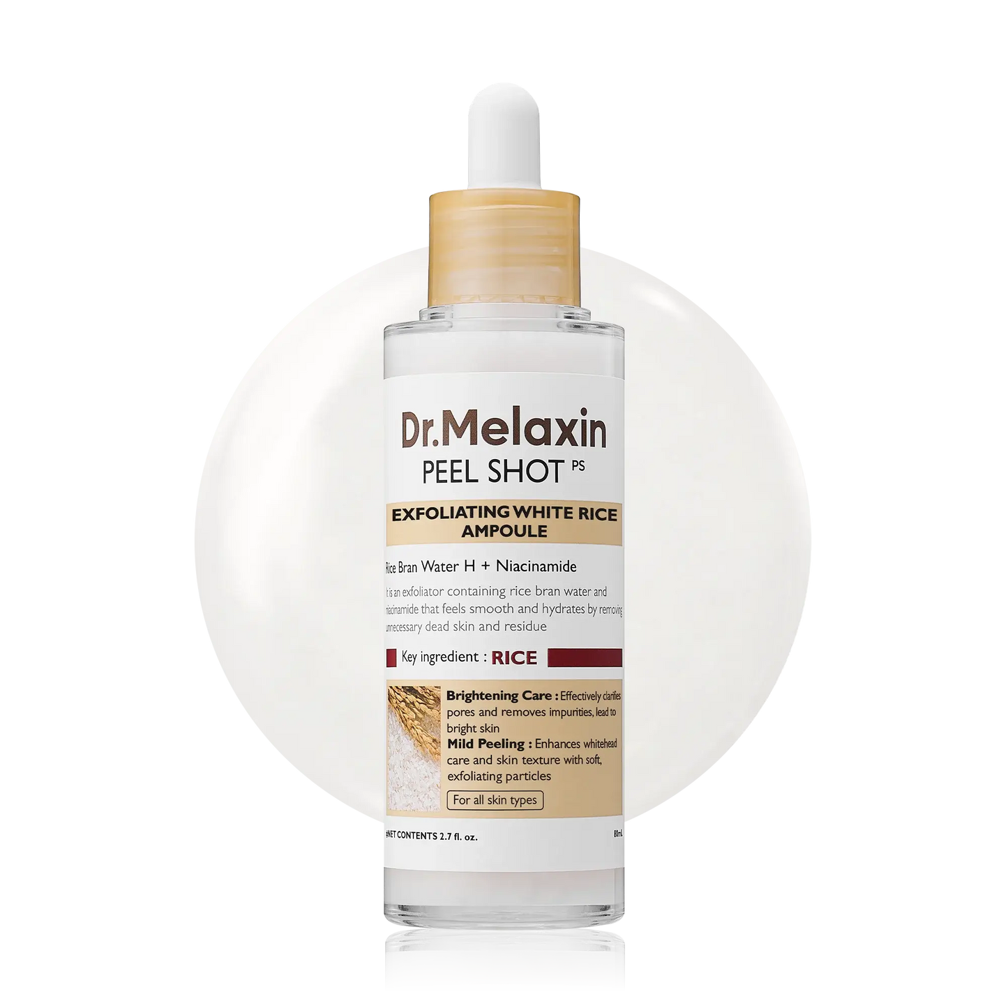 Dr. Melaxin Rijst Peeling Ampoule 80ml