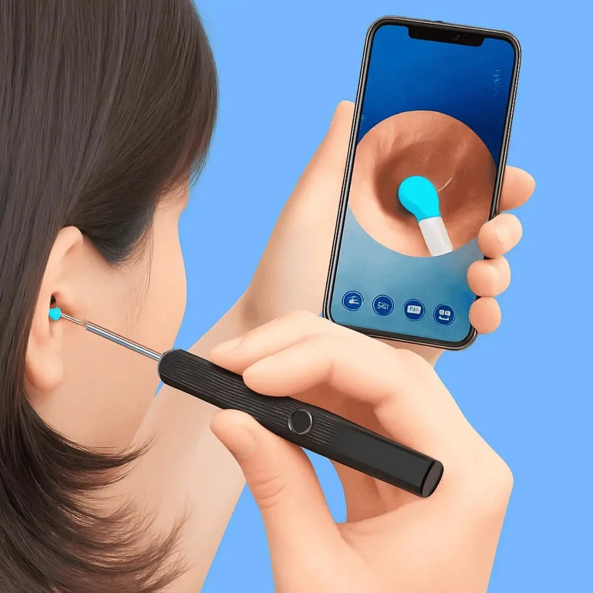 OorCam™ Visuele Oorreiniger – Volledige Set