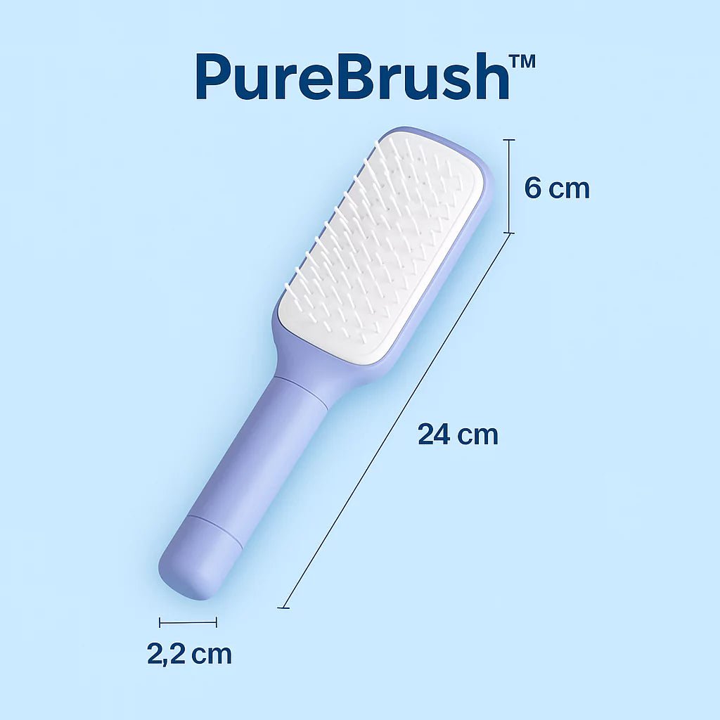 PureBrush™ – 2-in-1 Zelfreinigende Borstel