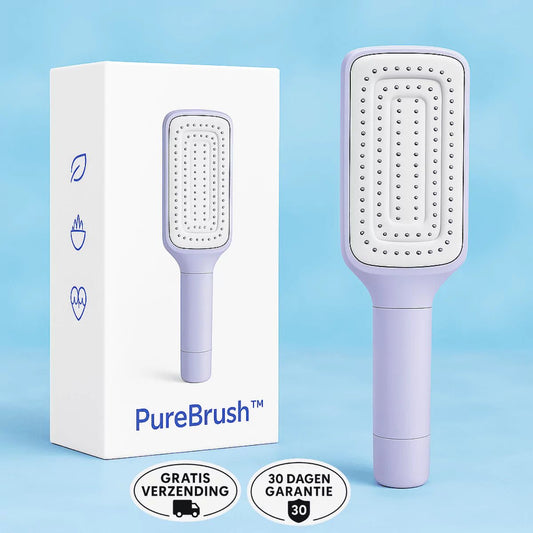 PureBrush™ – 2-in-1 Zelfreinigende Borstel